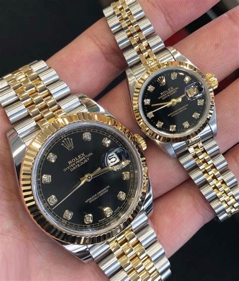 his and hers rolex watch sets|his and her platinum watches.